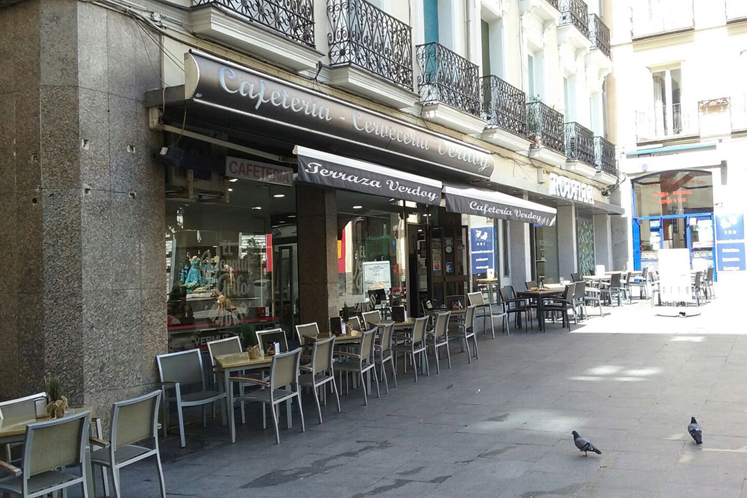 Cafetería Verdoy - Terraza