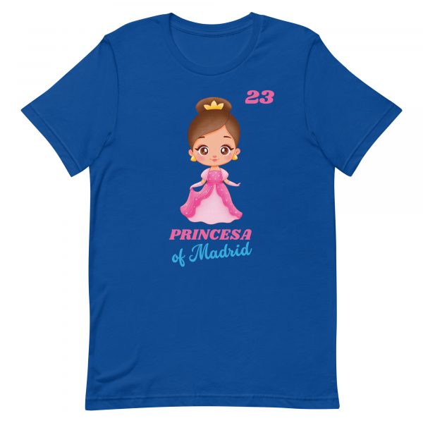T-shirt Princesa of Madrid 23 - True Royal