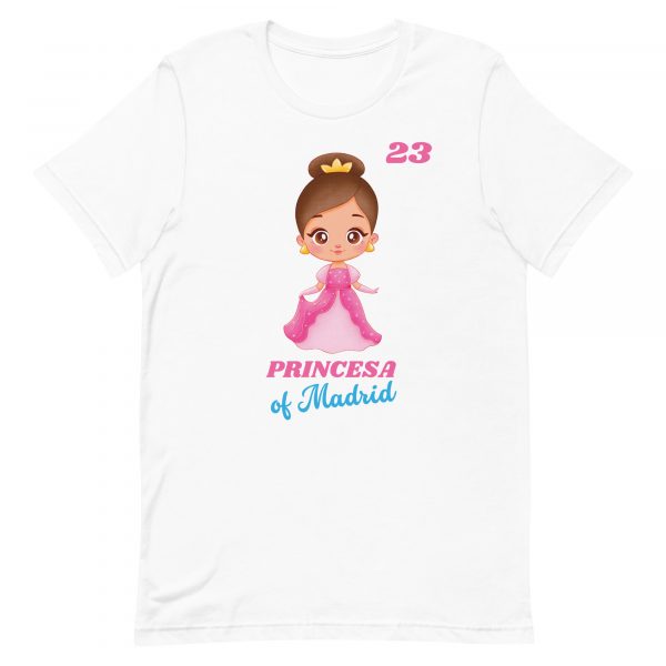 T-shirt Princesa of Madrid 23 - White