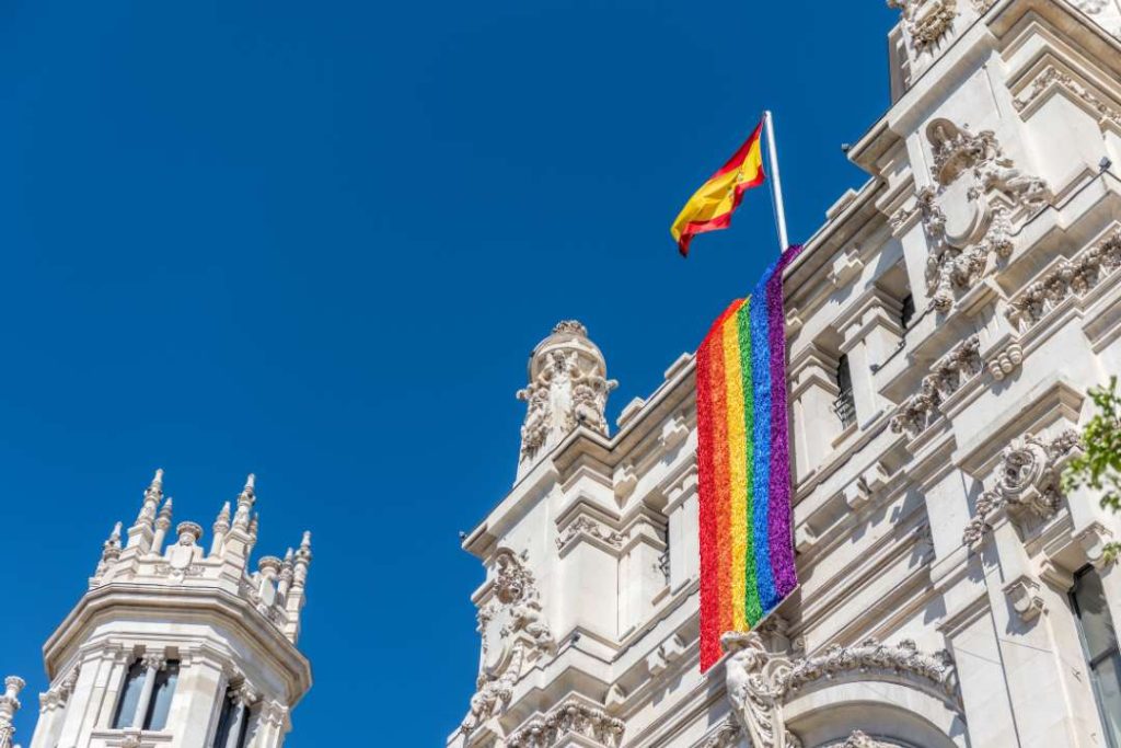 Gay Pride Madrid - Palacio de Cibeles