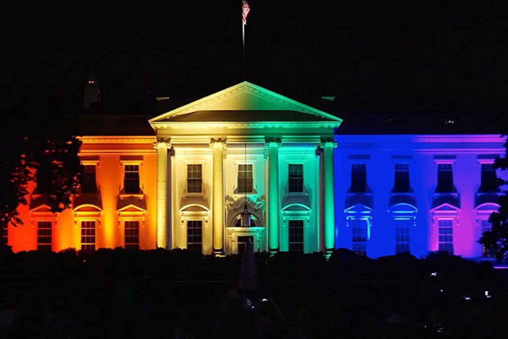 Bandera LGBT - Casa Blanca Washington